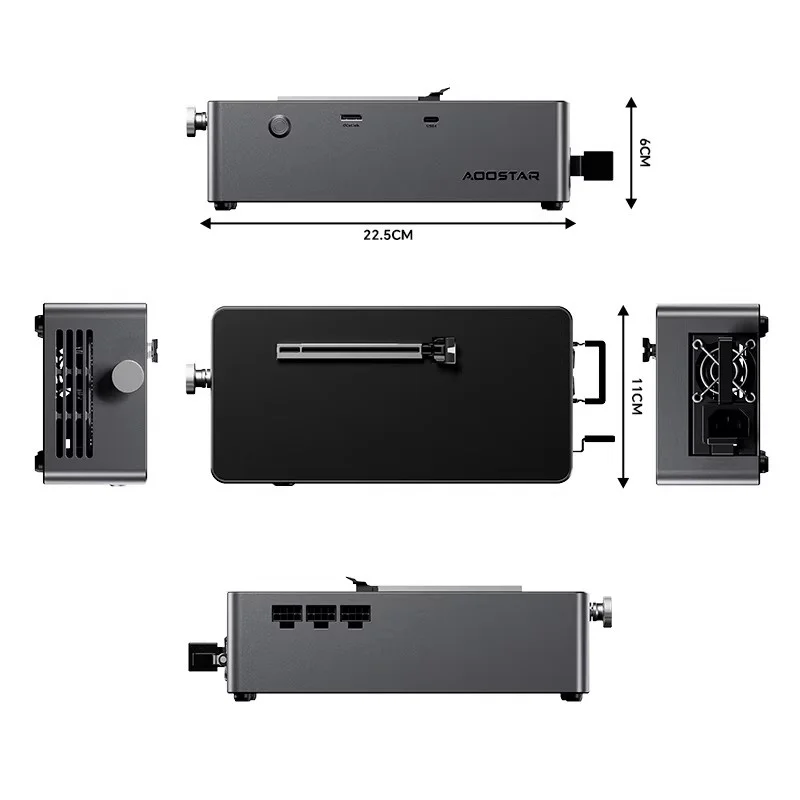 AOOSTAR AG01 AG02 Dock EGPU, D - Oculink Egpu Mini Pc recensione e prezzo
