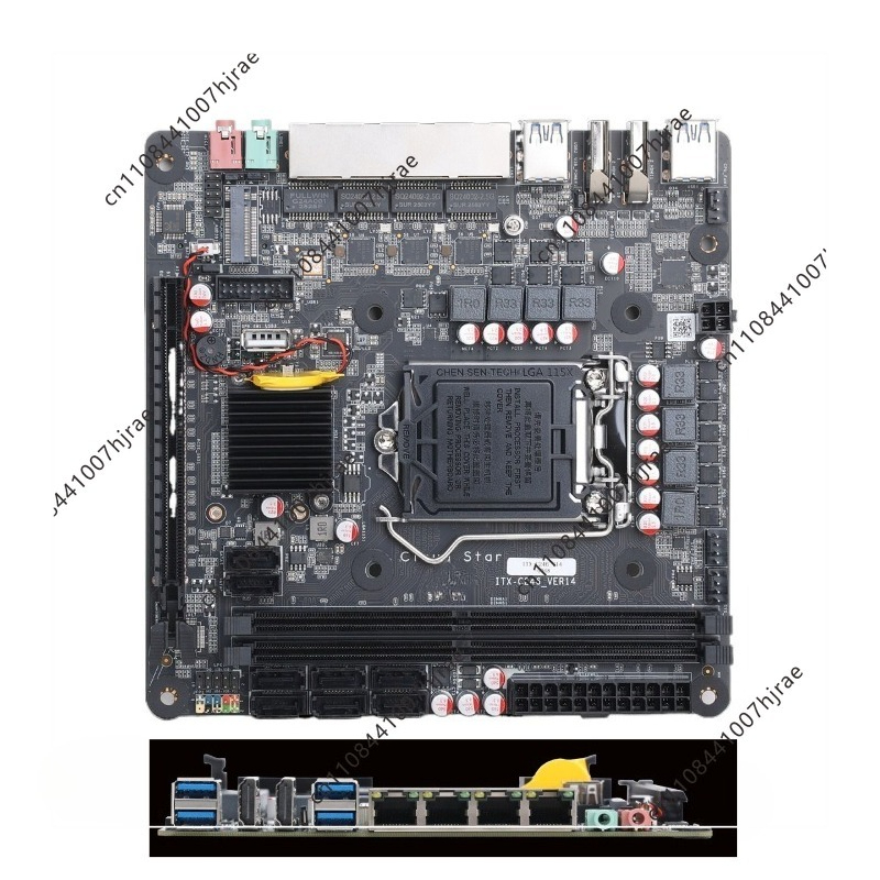Scheda Madre Mini ITX C246 NAS - Nas Motherboard 8 Sata Mini Itx recensione e prezzo